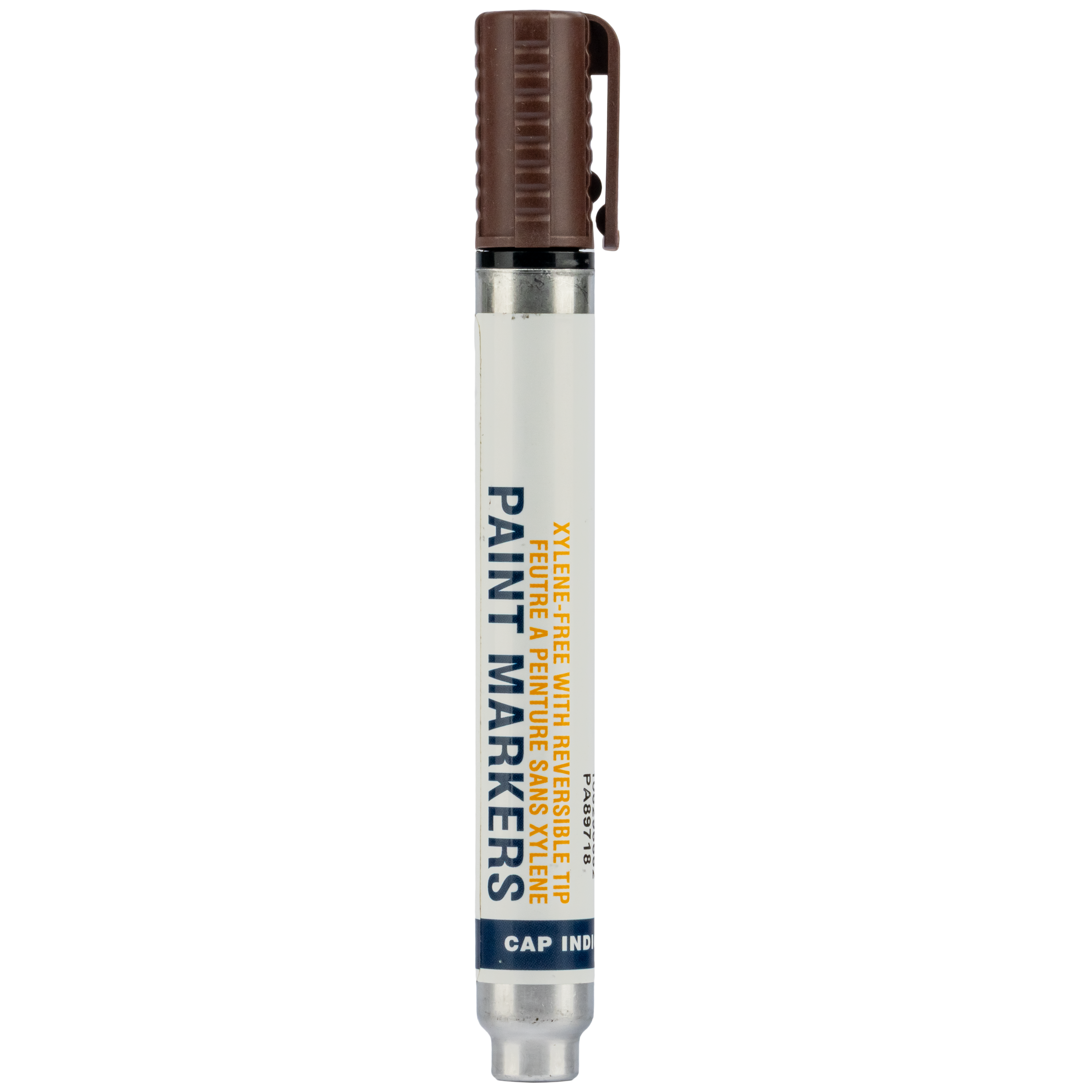 Xylene-Free Industrial Paint Markers with Reversible Tip - Brown - Q1